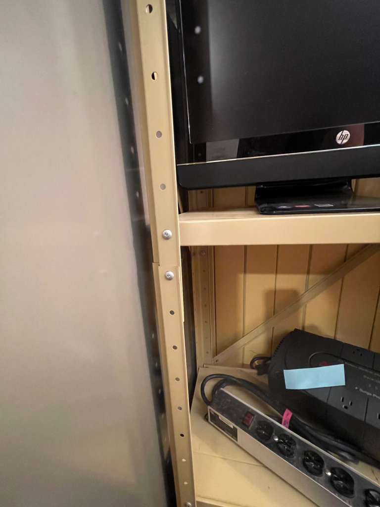 Metal shelving unit - image 4 of 4