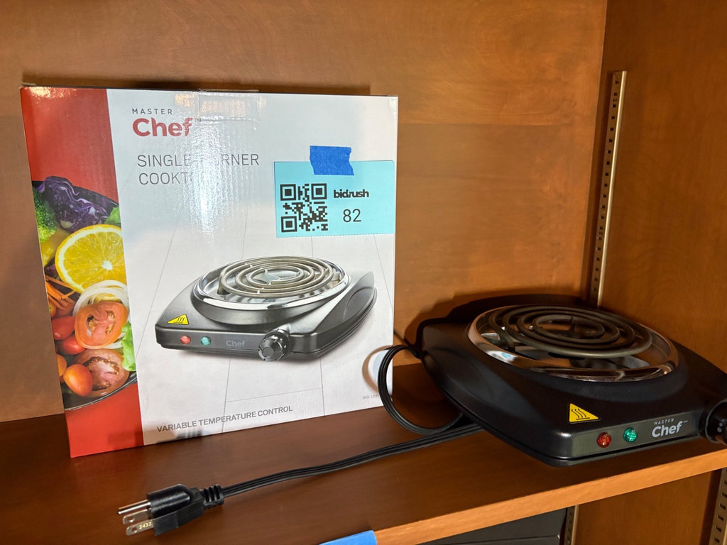 Master Chef Single-Burner Electric Cooktop - new - image 3 of 5