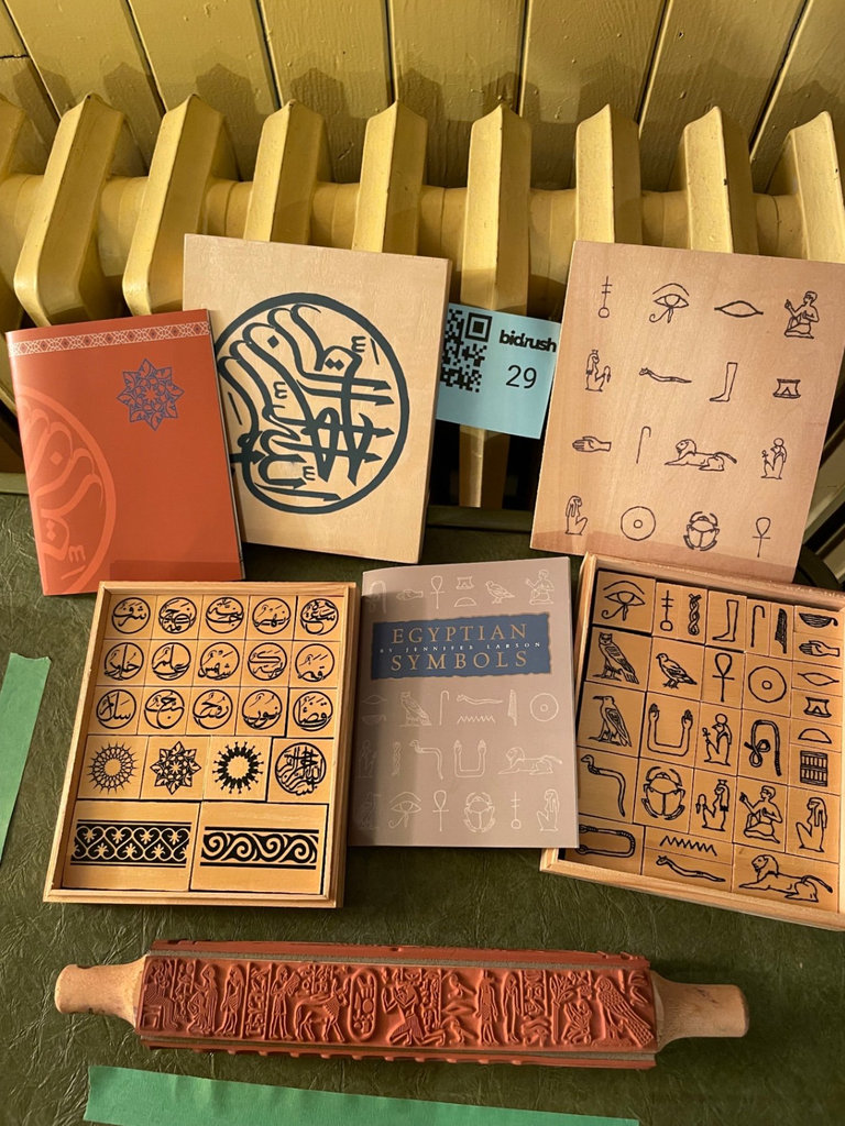 Assorted Wooden Rubber Stamps 8 and more - image 1 of 6