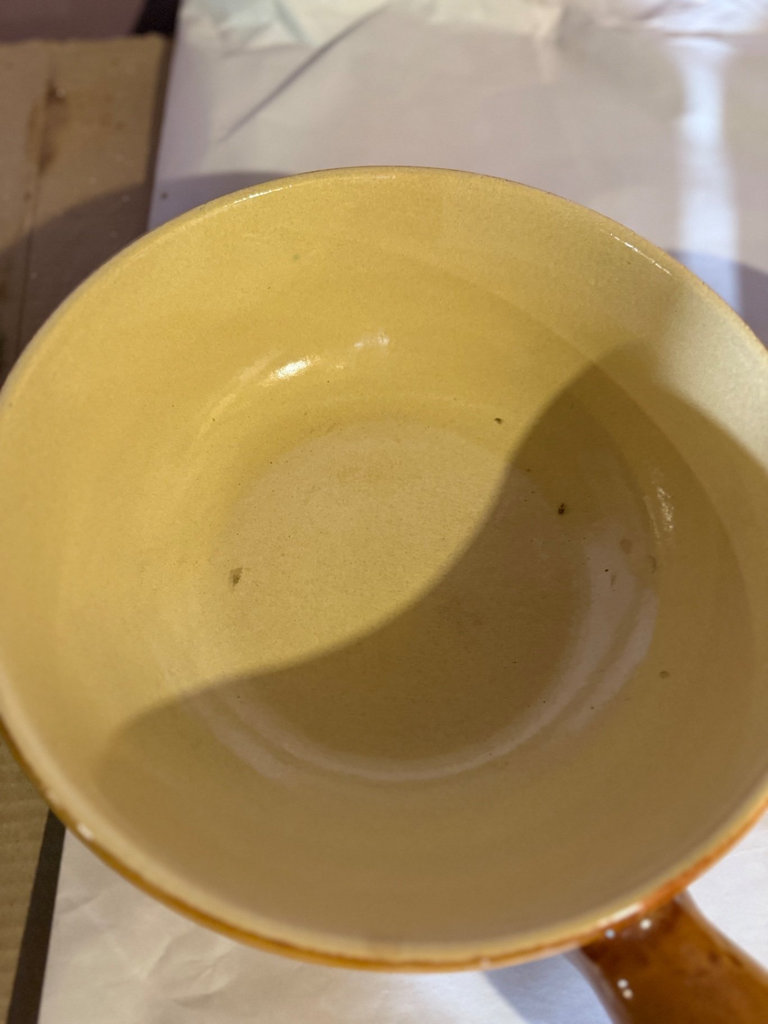 Vintage Stoneware Fondue Pot & Casserole - image 4 of 19