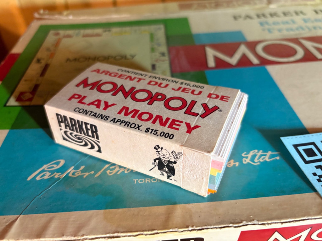 Vintage Monopoly, Blokus, and Magnastiks board game collection - image 13 of 15