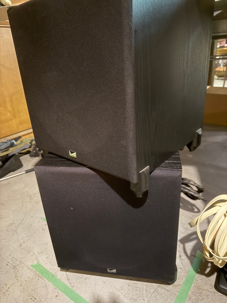 Vector Research Subwoofers - Pair - image 1 of 10