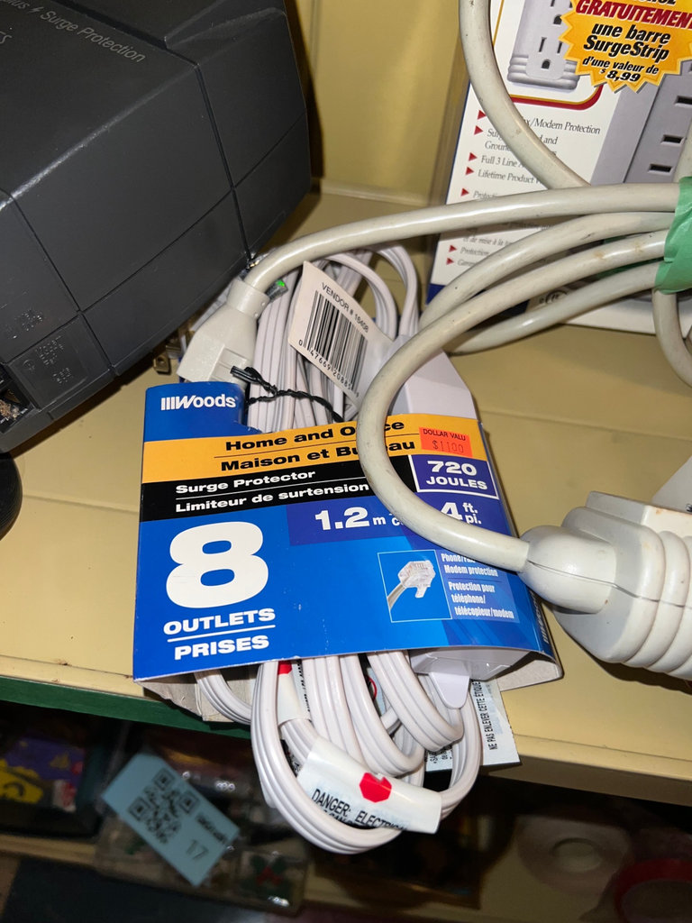 Surge protectors, power strips, and a UPS backup battery - image 4 of 5
