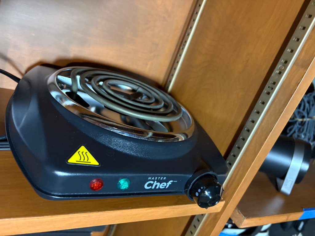 Master Chef Single-Burner Electric Cooktop - new - image 1 of 5
