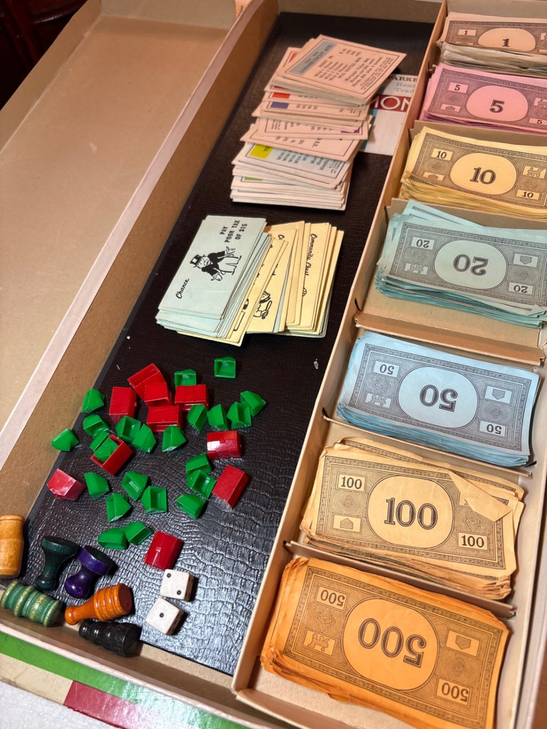 Vintage Monopoly, Blokus, and Magnastiks board game collection - image 10 of 15
