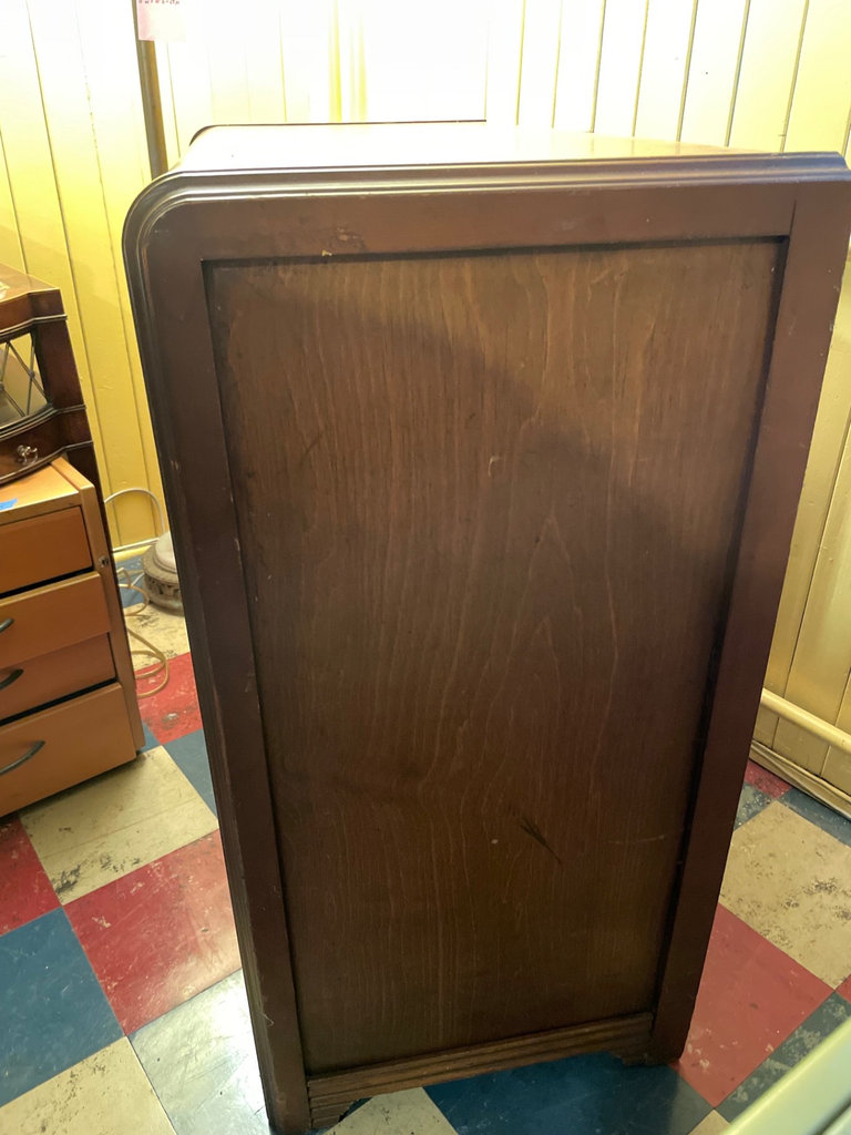 Vintage wooden dresser - image 3 of 11