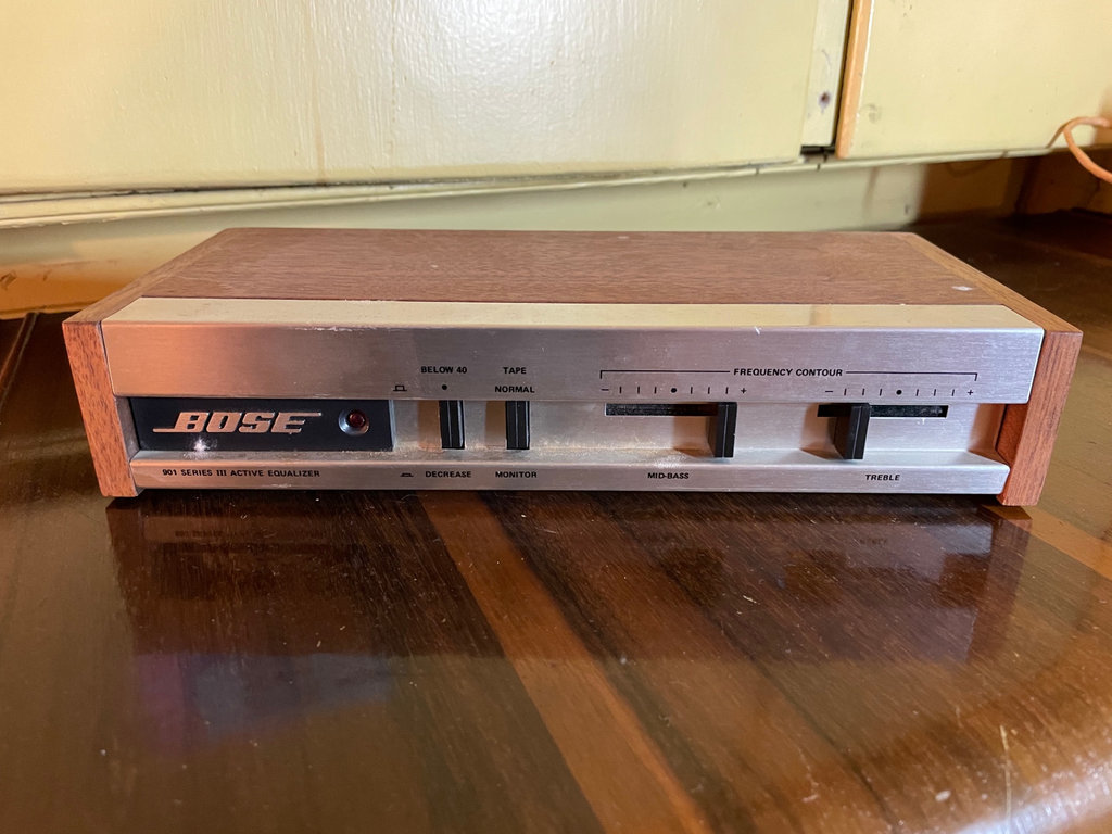 Vintage Bose 901 Series III Active Equalizer - image 1 of 8