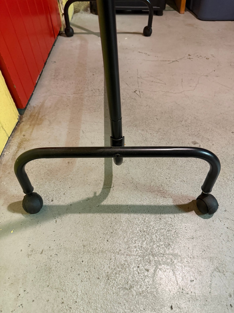 Portable Adjustable Rolling Rack for Clothing - image 2 of 4