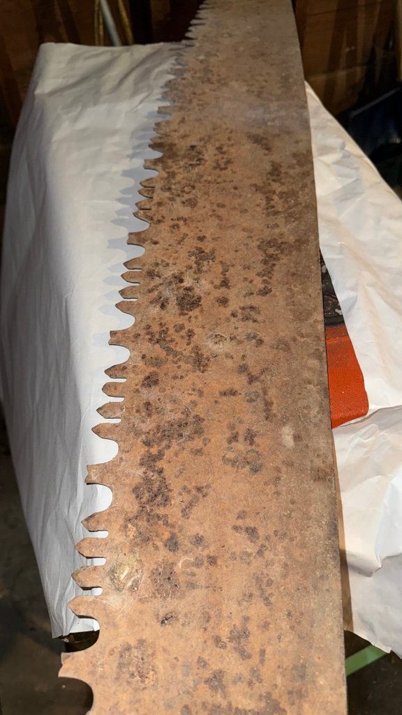 Vintage Long Saw Blade - image 1 of 3