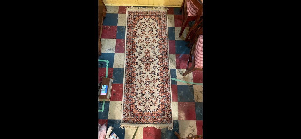 Floor rug runner - image 1 of 6