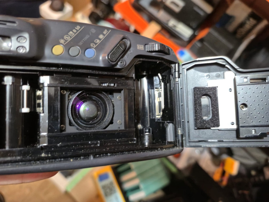 Pentax Zoom 105-R camera with lens and accessories - image 3 of 3
