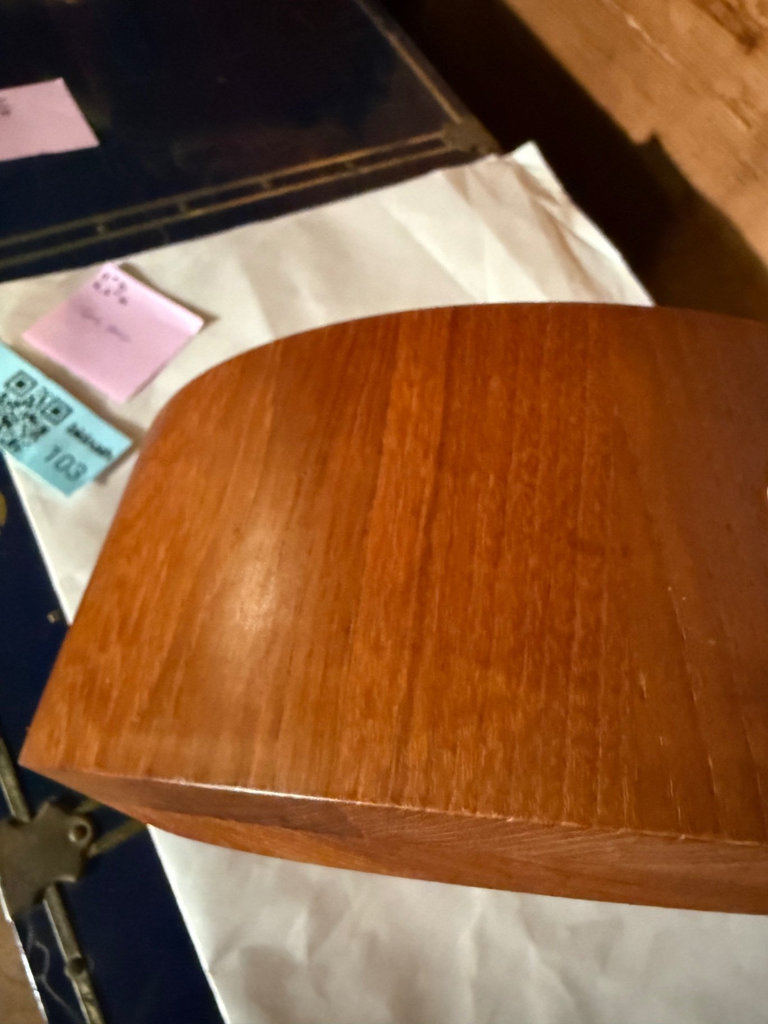 Danish Designs TEAK wooden round bowl - image 3 of 10
