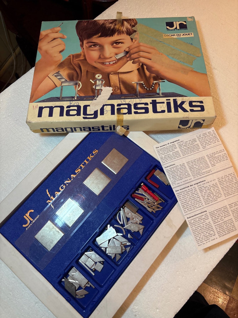 Vintage Monopoly, Blokus, and Magnastiks board game collection - image 4 of 15