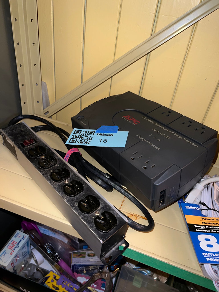 Surge protectors, power strips, and a UPS backup battery - image 3 of 5