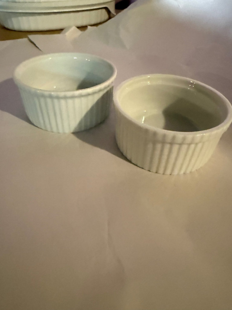 CorningWare French White bakeware set with ramekins - image 11 of 29