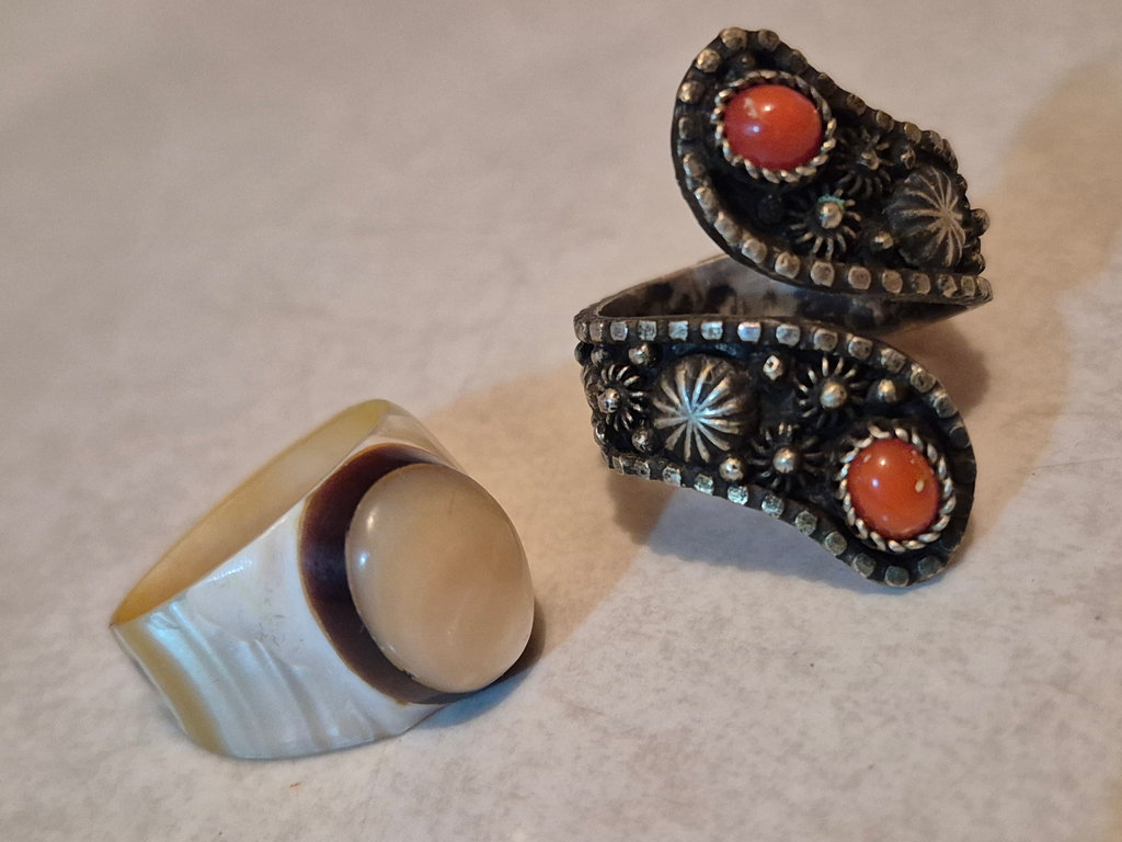 Assorted bracelets, bangles, earrings, and rings - image 4 of 7