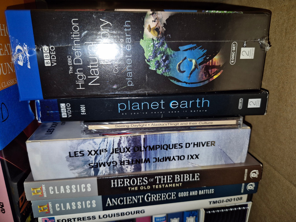 DVD collection of nature, history, sports, and opera titles - image 2 of 2