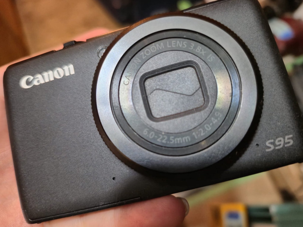 Canon PowerShot S95 digital camera and Canon ZR950 MiniDV camcorder - image 3 of 4
