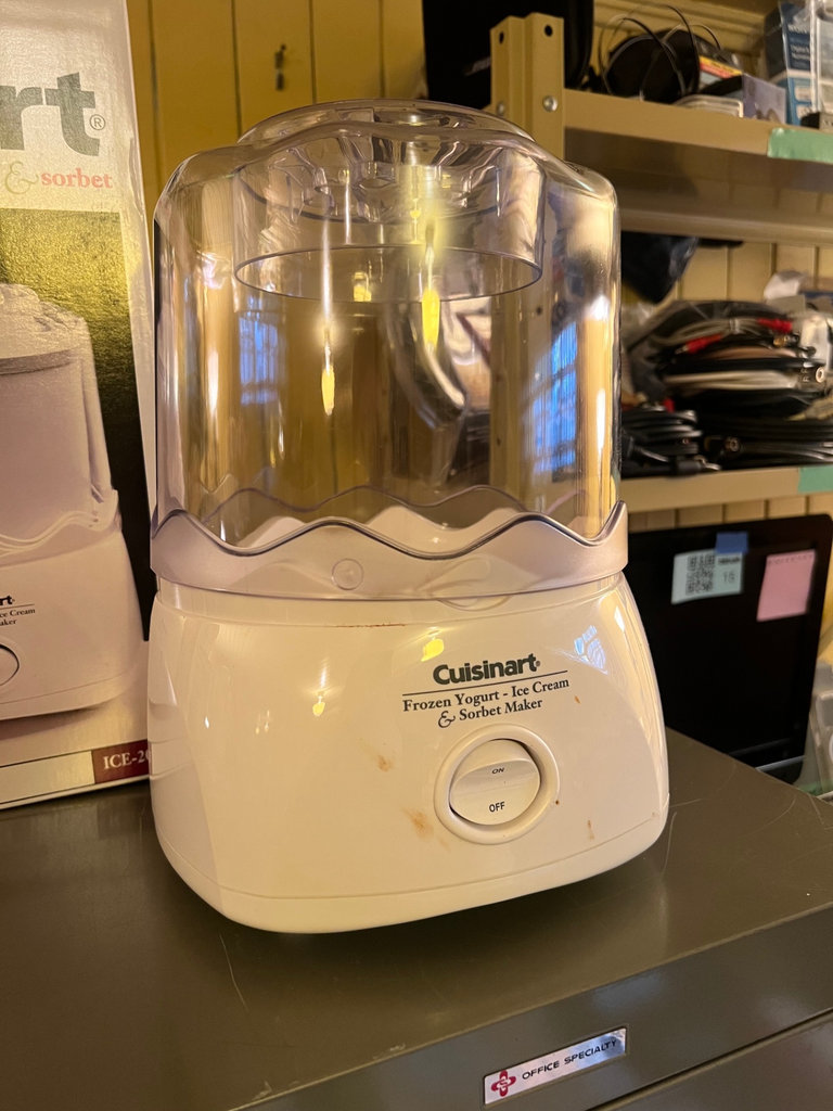 Cuisinart Frozen Yogurt, Ice Cream & Sorbet Maker with Box - image 4 of 6