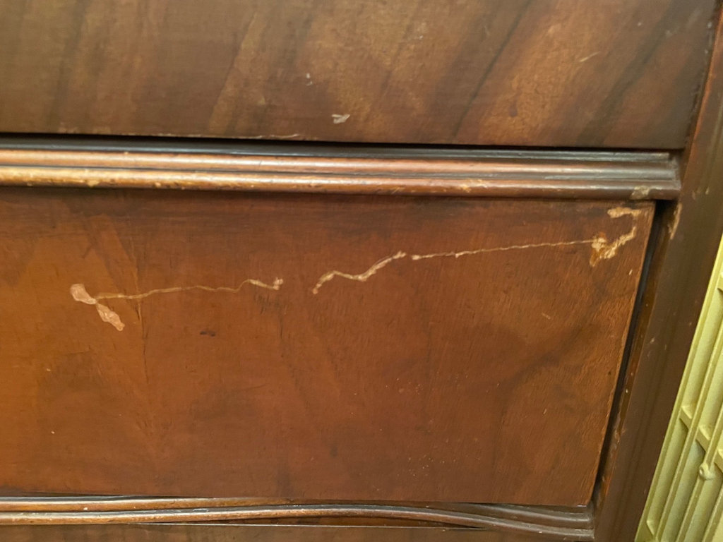 Vintage wooden dresser - image 5 of 11