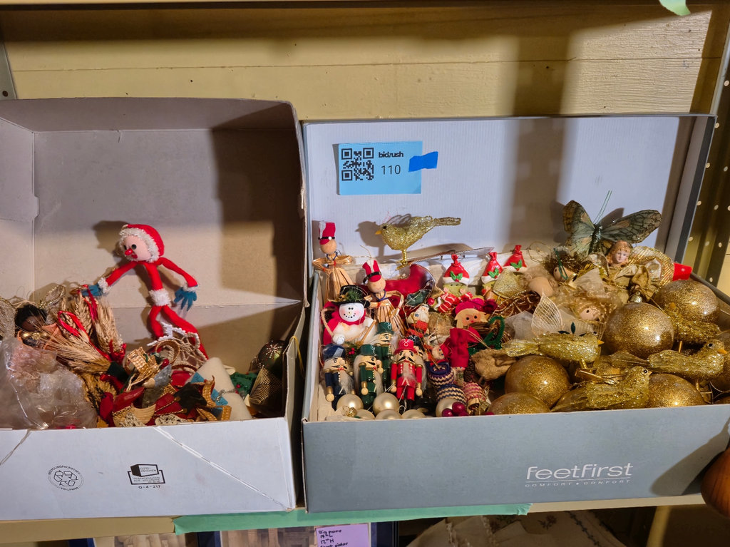 Assorted Christmas Ornaments and Holiday Decor - image 1 of 3