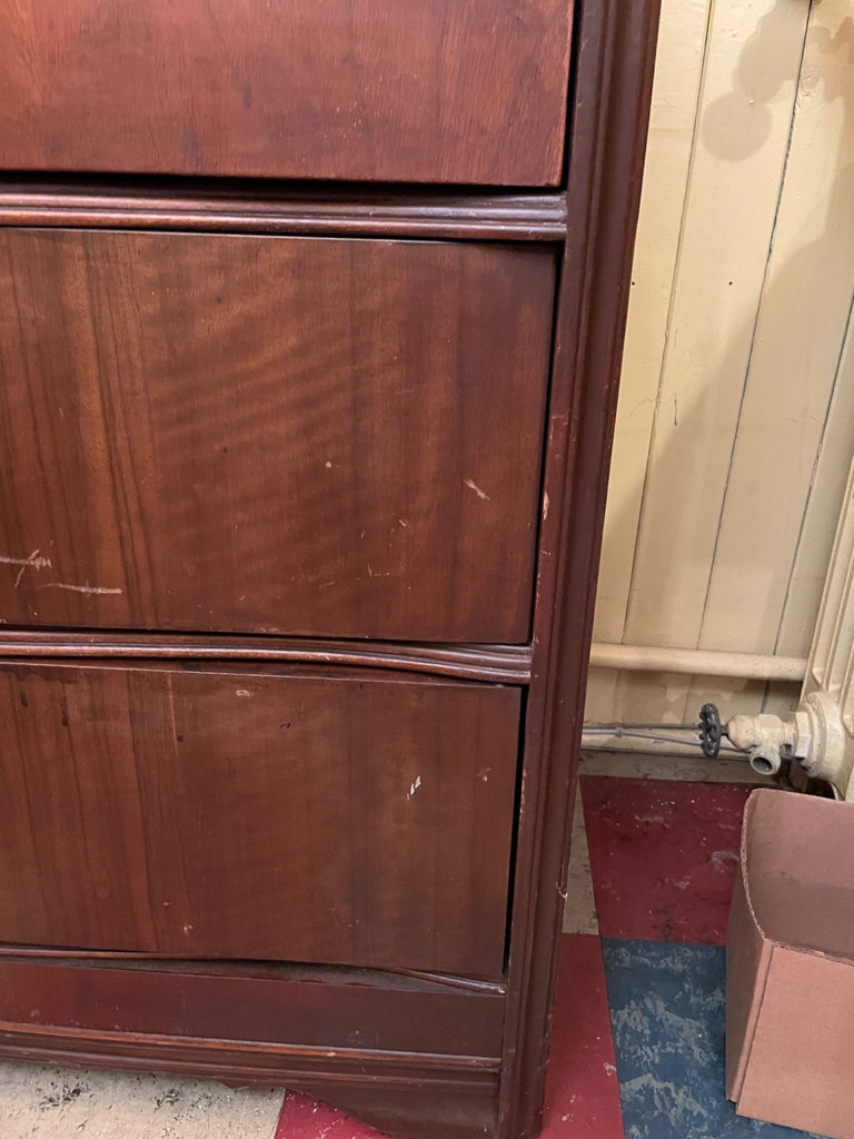 Vintage wooden dresser - image 7 of 11
