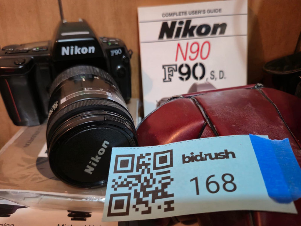 Nikon F90 film SLR camera with 35-135mm AF NIKKOR lens - image 1 of 5