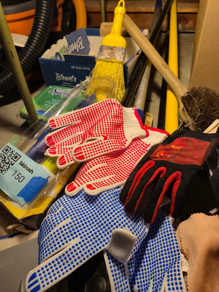 Assorted Cleaning Supplies and Gloves - image 3 of 3