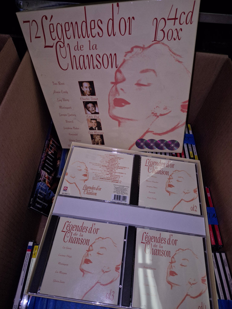 CD collection with a 4-CD box set - image 1 of 2