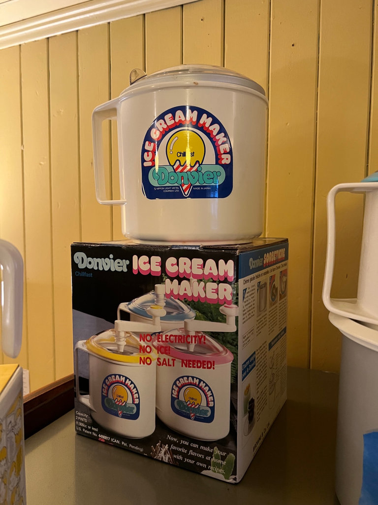 Donvier Ice Cream Maker collection with accessories - image 2 of 10