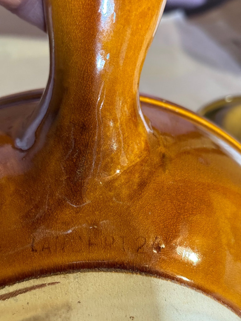 Vintage Stoneware Fondue Pot & Casserole - image 7 of 19