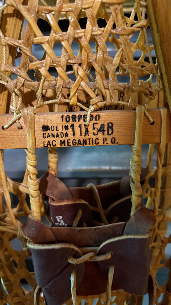Vintage wooden snowshoe - image 1 of 4