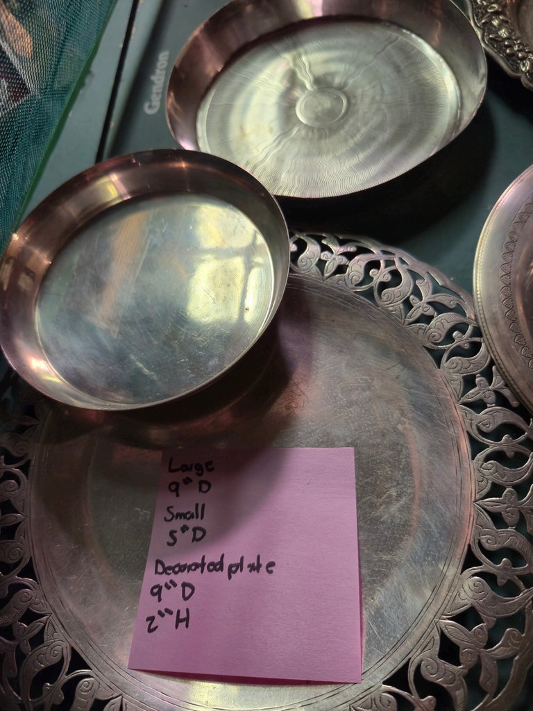 Ornate Silver-Plated Serving Dishes and Bowls - image 7 of 9