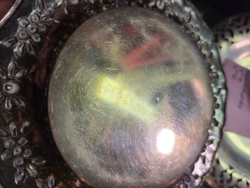 Ornate Silver-Plated Serving Dishes and Bowls - image 9 of 9
