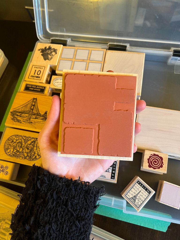 Assorted Wooden Rubber Stamps 4 - image 3 of 4