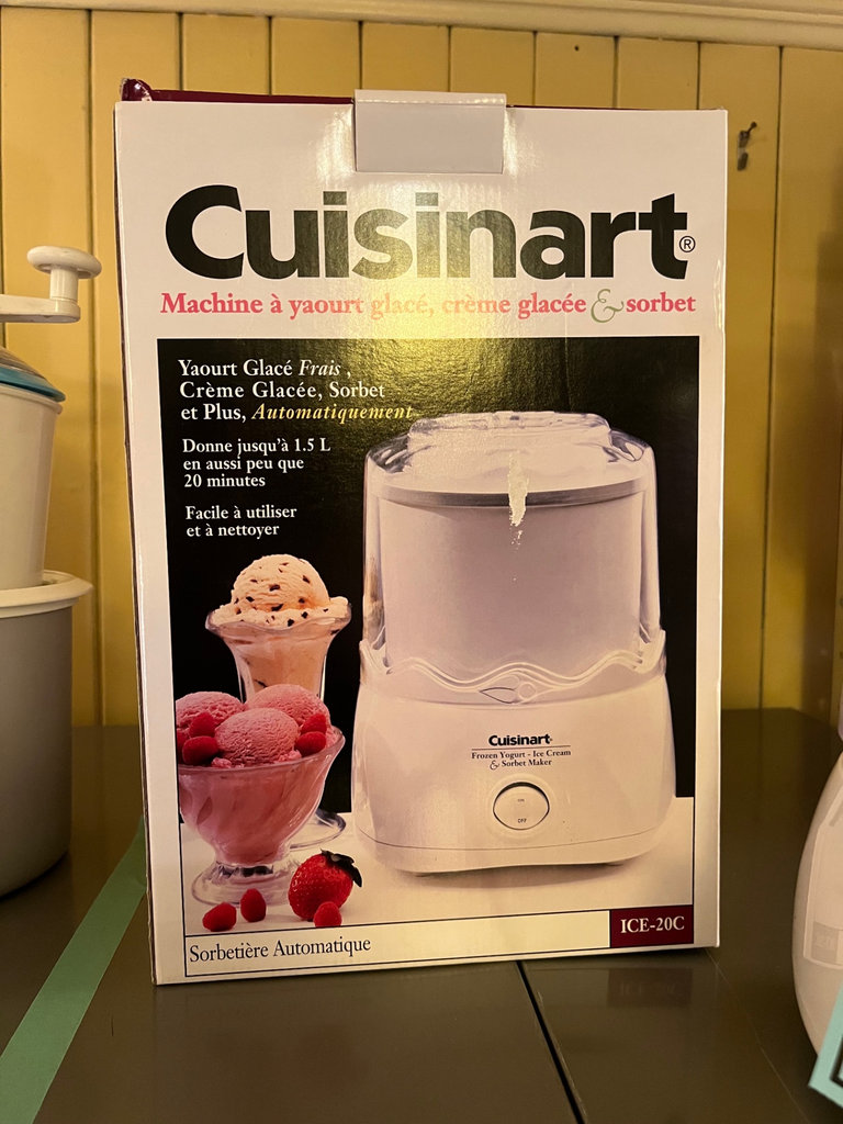 Cuisinart Frozen Yogurt, Ice Cream & Sorbet Maker with Box - image 2 of 6