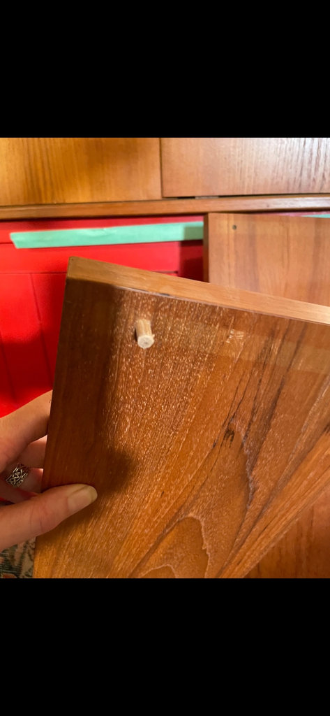 Mid-Century Modern Teak Danish MCM 1-bay shelving system wall unit - image 6 of 12
