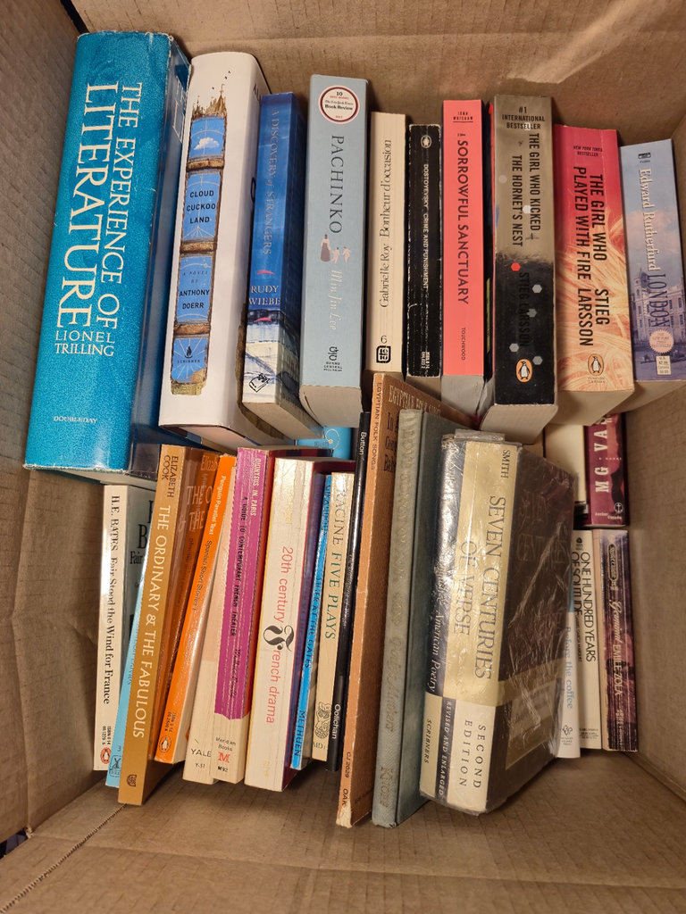 Box of Assorted Books - image 1 of 4