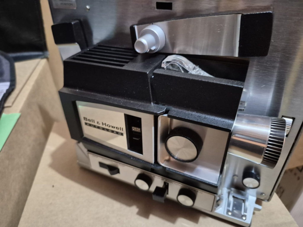 Vintage film projector, splicer, and related equipment - image 1 of 6