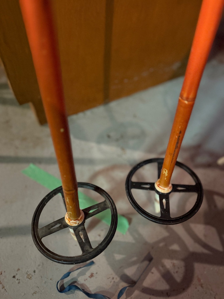 Assorted trekking and ski poles - image 5 of 19