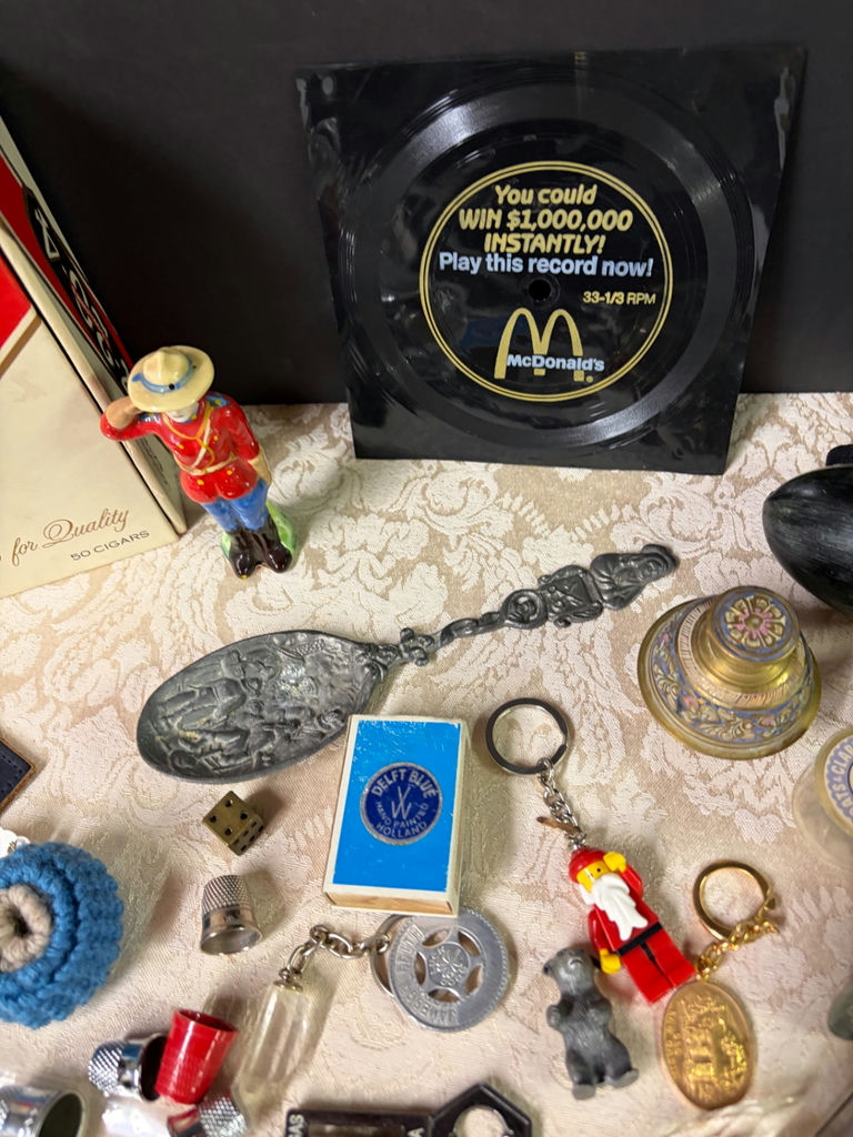 Vintage Lot… can openers, keys, brass bell more! - image 5 of 5