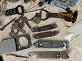 Vintage Lot… can openers, keys, brass bell more! - thumbnail 2 of 5