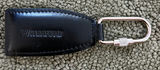 Waterford Black Leather Keychain - thumbnail 1 of 2