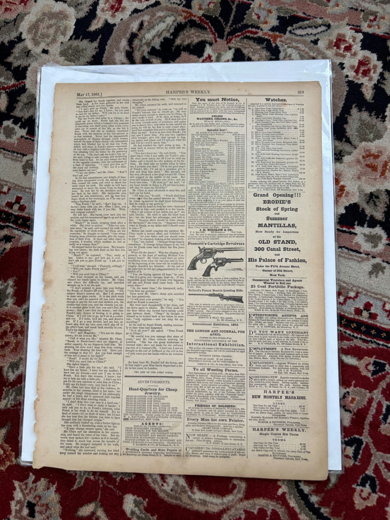2 Authentic Harper’s Weekly 1862 and 1863 - image 3 of 7