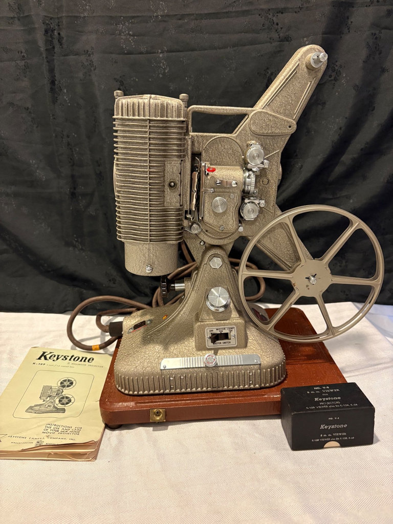 Keystone 8mm Movie Projector , Model K-109 - image 2 of 3