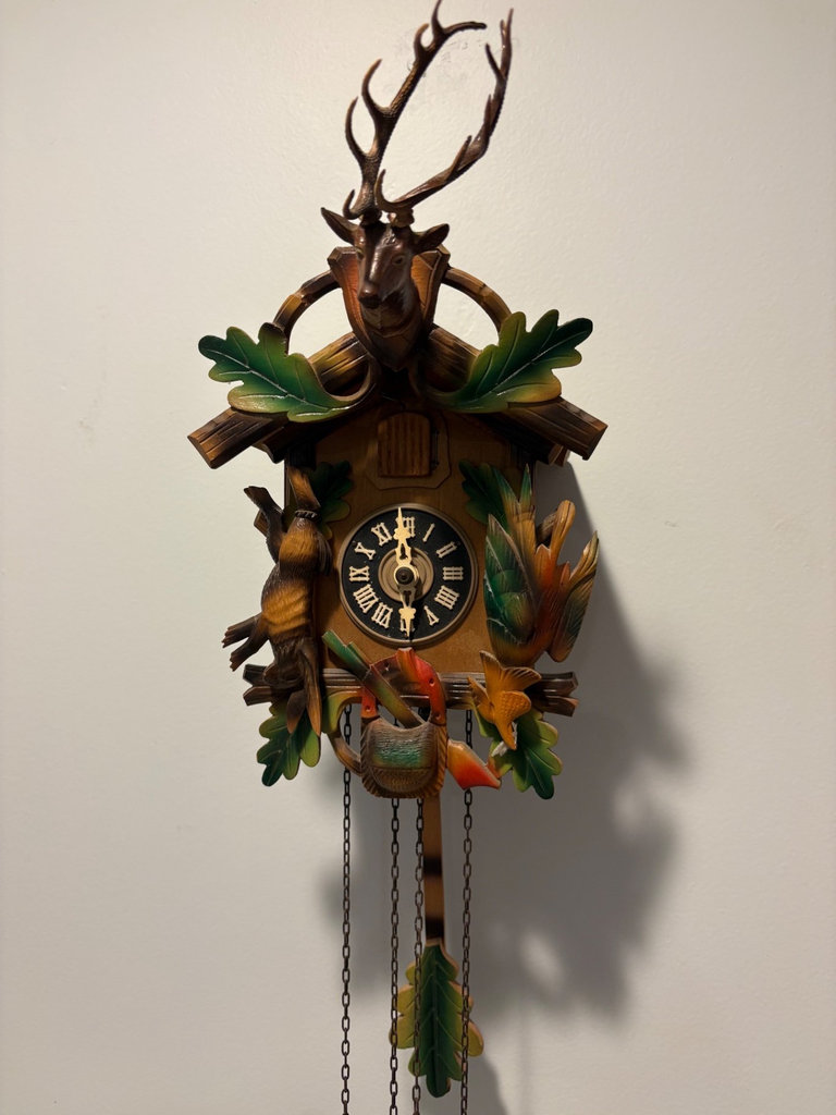Vintage Hunter Cockoo Clock, Made in Germany  - image 1 of 3