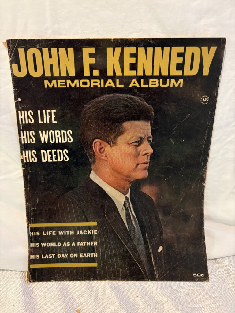 JFK Memories, Ephemera + 2 Record Albums - image 8 of 10