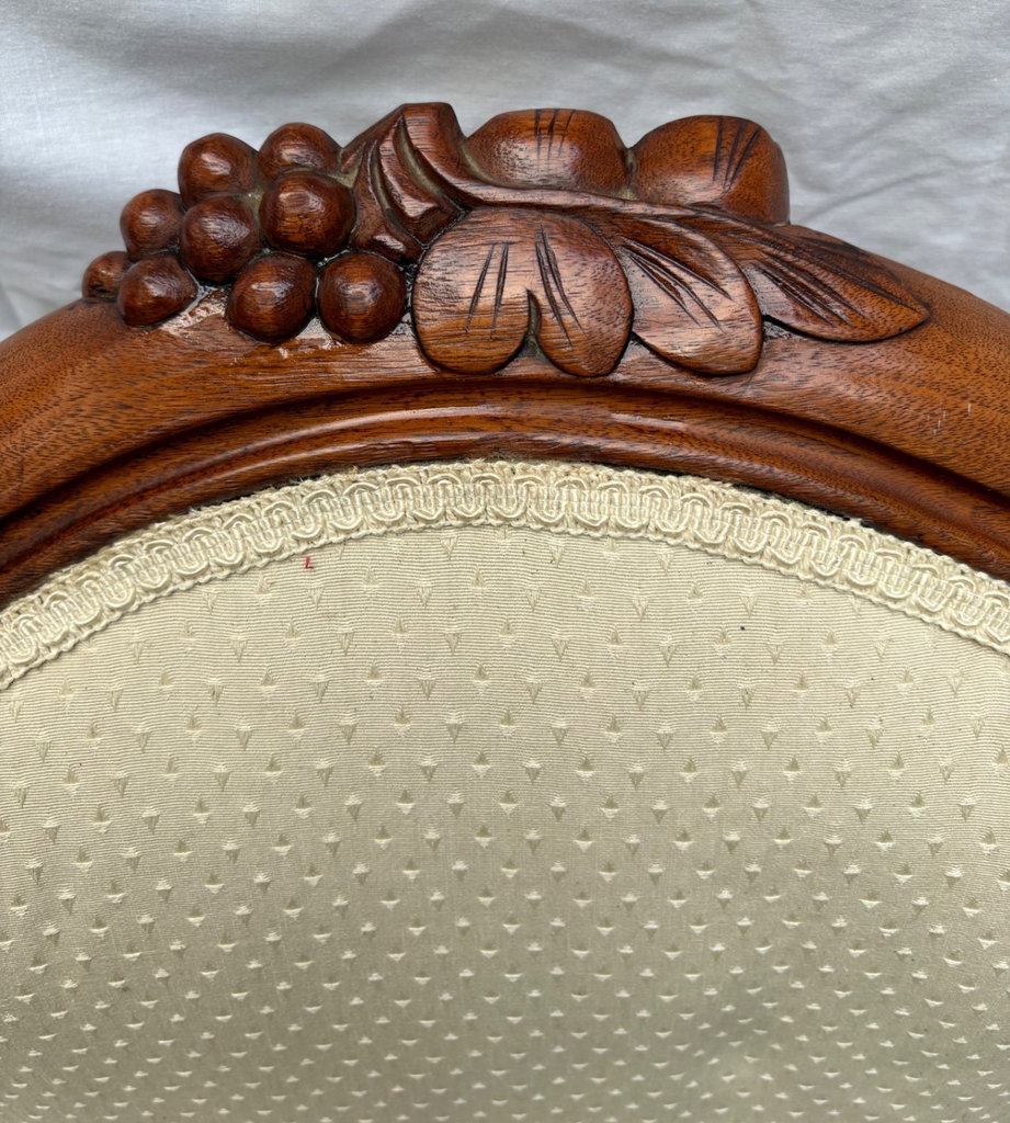 Ladies Victorian Walnut Rocker  - image 3 of 6