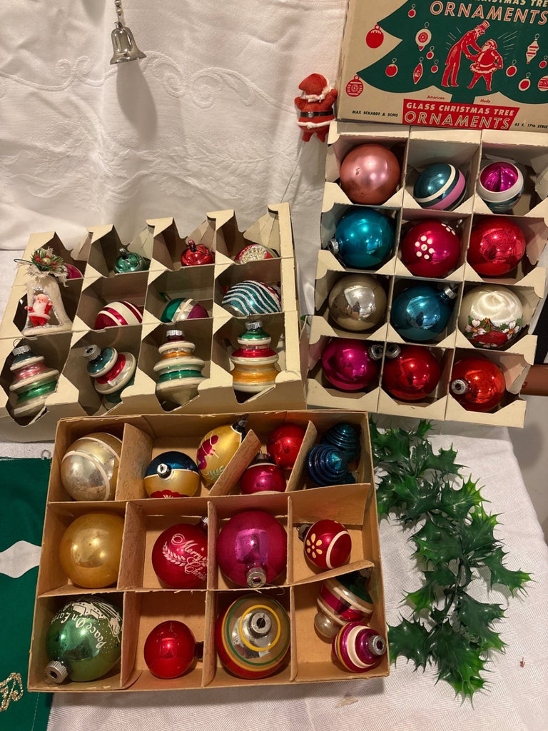 Vintage Christmas Decorations  - image 2 of 3