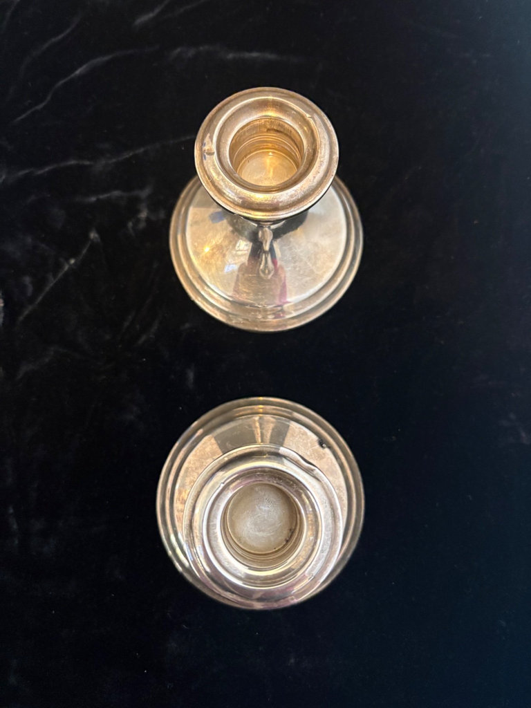 Gorham Sterling Silver Candlesticks  - image 3 of 6